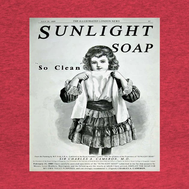 Vintage Sunlight Soap Advertisement by xposedbydesign